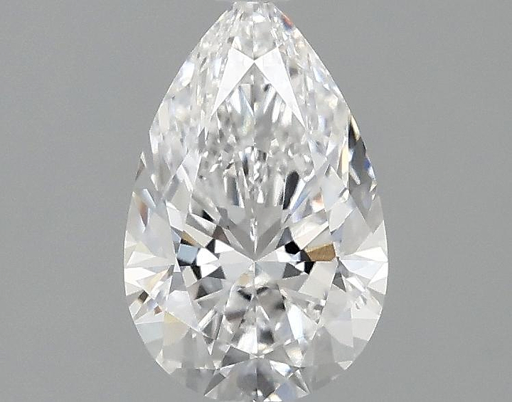 1.08 Carat Pear Shaped Ideal Cut VVS2 IGI Certified Lab Grown Diamond