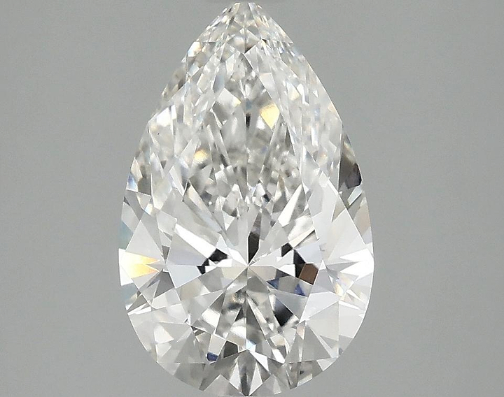 2.07 Carat Pear Shaped Ideal Cut VS1 IGI Certified Lab Grown Diamond