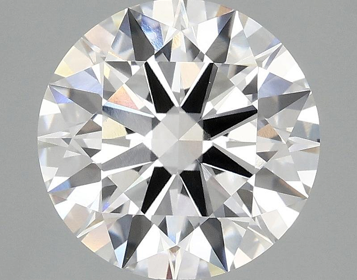3.08 Carat Round Shaped Ideal Cut VVS2 IGI Certified Lab Grown Diamond