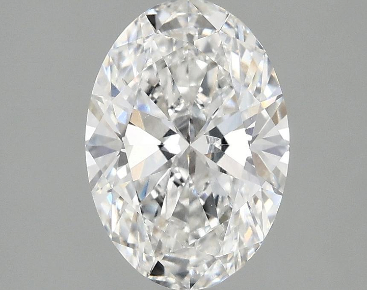 2.02 Carat Oval Shaped Ideal Cut VVS2 IGI Certified Lab Grown Diamond