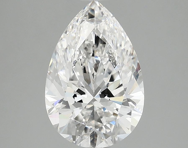 2.05 Carat Pear Shaped Excellent Cut VVS2 IGI Certified Lab Grown Diamond