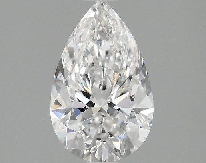 1.36 Carat Pear Shaped Ideal Cut VVS2 IGI Certified Lab Grown Diamond