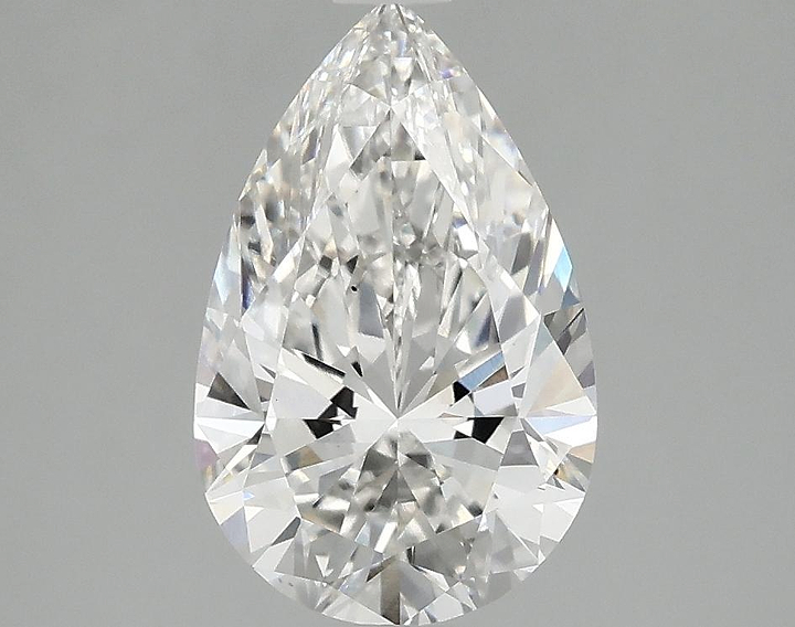 2.03 Carat Pear Shaped Ideal Cut VS1 IGI Certified Lab Grown Diamond