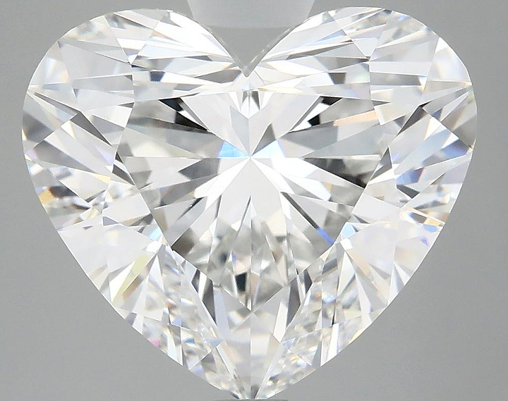 6.2 Carat Heart Shaped Ideal Cut VVS2 IGI Certified Lab Grown Diamond