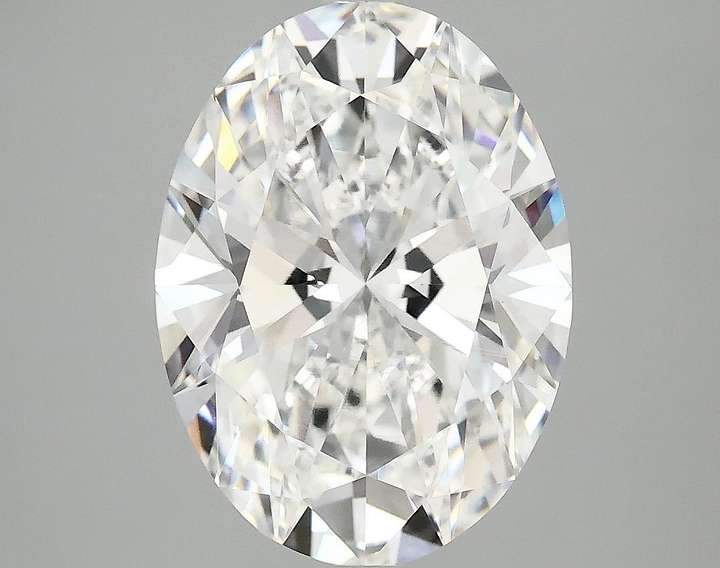 4.08 Carat Oval Shaped Excellent Cut VVS2 IGI Certified Lab Grown Diamond