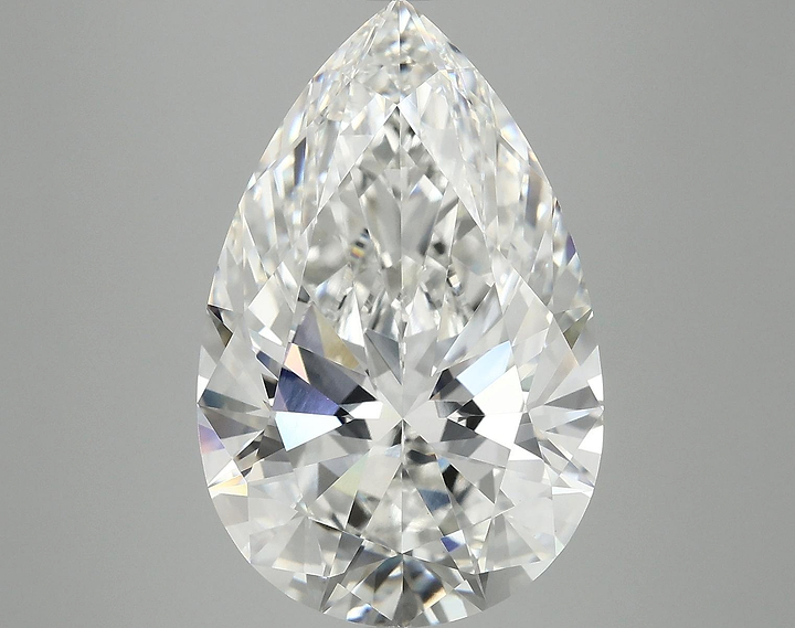 8.3 Carat Pear Shaped Ideal Cut VVS2 IGI Certified Lab Grown Diamond