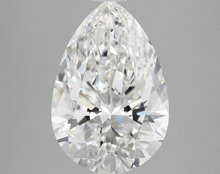 3.05 Carat Pear Shaped Excellent Cut VS2 IGI Certified Lab Grown Diamond