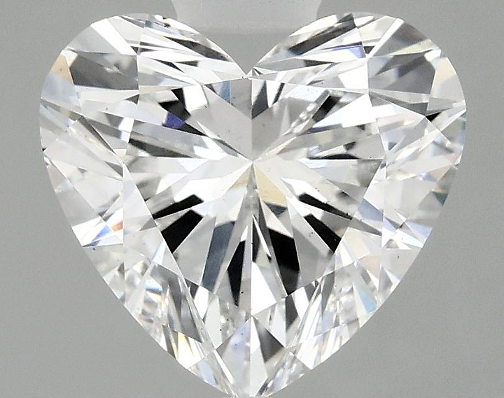 2.98 Carat Heart Shaped Ideal Cut VS2 IGI Certified Lab Grown Diamond