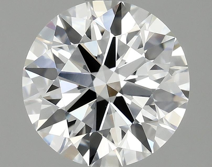 1.54 Carat Round Shaped Ideal Cut VVS2 IGI Certified Lab Grown Diamond