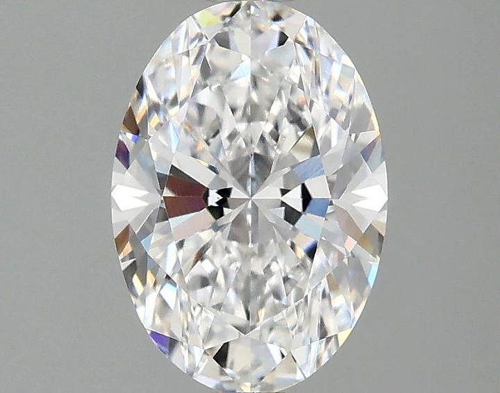 1.59 Carat Oval Shaped Ideal Cut VVS2 IGI Certified Lab Grown Diamond