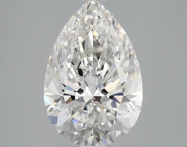 2.52 Carat Pear Shaped Excellent Cut VS1 IGI Certified Lab Grown Diamond