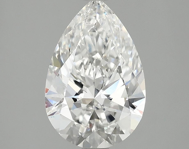 2.03 Carat Pear Shaped Excellent Cut VS1 IGI Certified Lab Grown Diamond