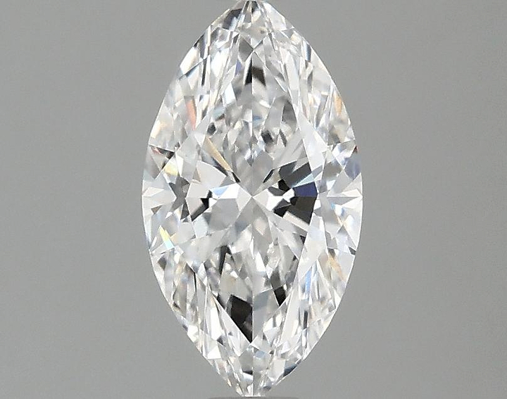 0.98 Carat Marquise Shaped Excellent Cut VVS2 IGI Certified Lab Grown Diamond