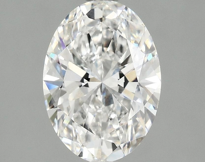 1.59 Carat Oval Shaped Ideal Cut VVS2 IGI Certified Lab Grown Diamond
