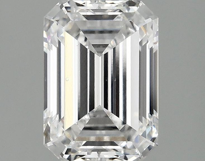 2.1 Carat Emerald Shaped Very Good Cut VS1 IGI Certified Lab Grown Diamond
