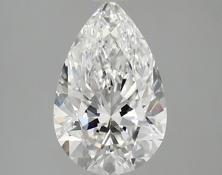 2.1 Carat Pear Shaped Ideal Cut VS1 IGI Certified Lab Grown Diamond