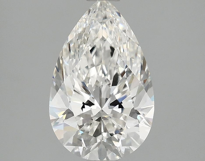 2.06 Carat Pear Shaped Ideal Cut VS1 IGI Certified Lab Grown Diamond