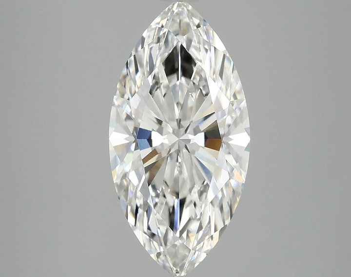 3.09 Carat Marquise Shaped Ideal Cut VVS2 IGI Certified Lab Grown Diamond