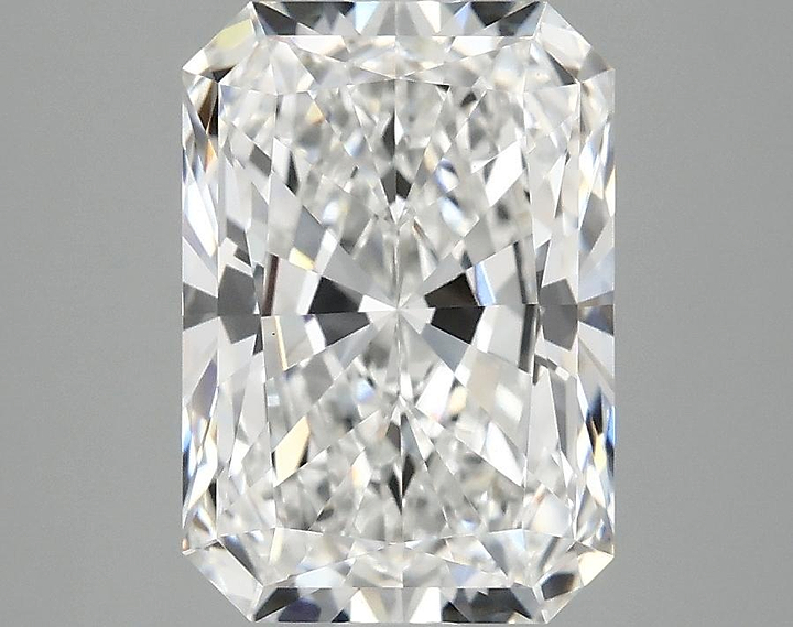 3.08 Carat Radiant Shaped Ideal Cut VS1 IGI Certified Lab Grown Diamond