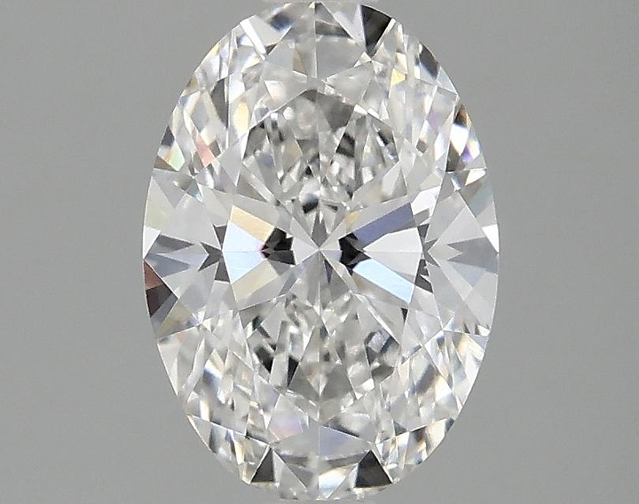 1.5 Carat Oval Shaped Ideal Cut VVS2 IGI Certified Lab Grown Diamond