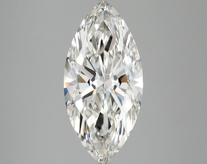 2.8 Carat Marquise Shaped Excellent Cut VVS2 IGI Certified Lab Grown Diamond