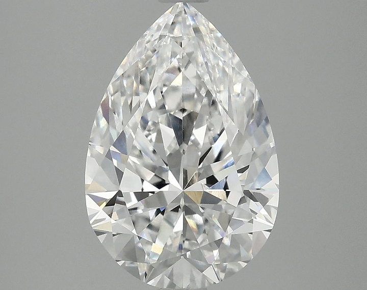 3.01 Carat Pear Shaped Excellent Cut VS1 IGI Certified Lab Grown Diamond
