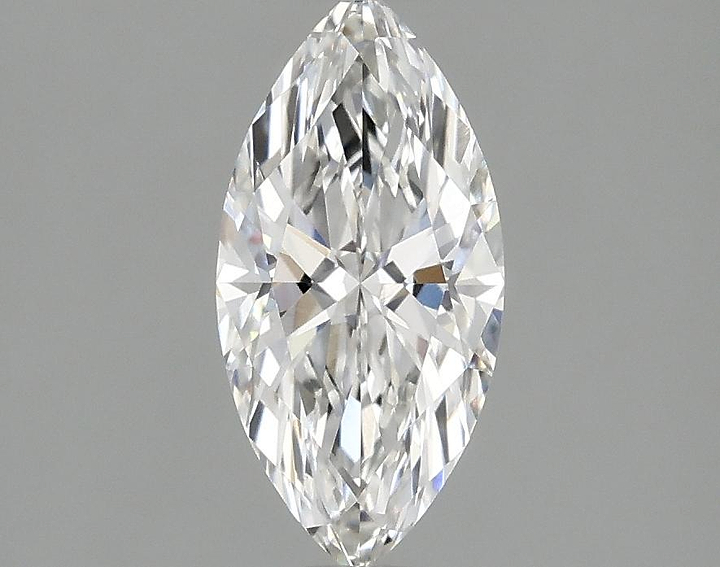 0.98 Carat Marquise Shaped Excellent Cut VS1 IGI Certified Lab Grown Diamond