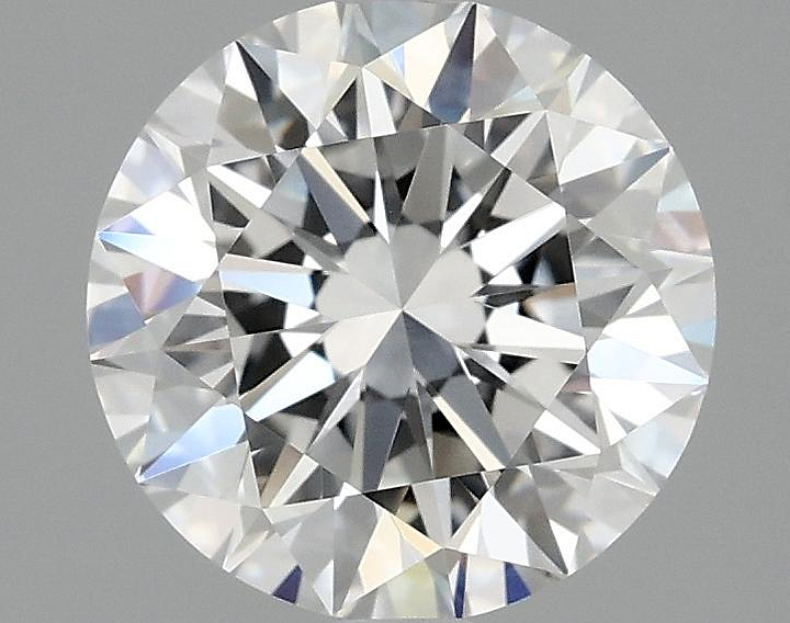 2.08 Carat Round Shaped Ideal Cut VVS2 IGI Certified Lab Grown Diamond