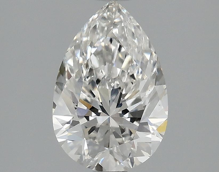 1.59 Carat Pear Shaped Excellent Cut VS1 IGI Certified Lab Grown Diamond
