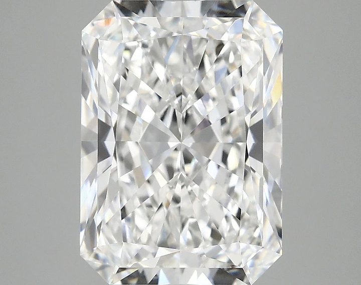 4.09 Carat Radiant Shaped Ideal Cut VVS2 IGI Certified Lab Grown Diamond