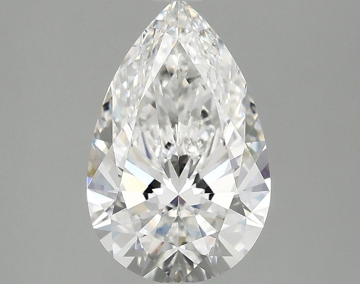 2.03 Carat Pear Shaped Ideal Cut VS1 IGI Certified Lab Grown Diamond
