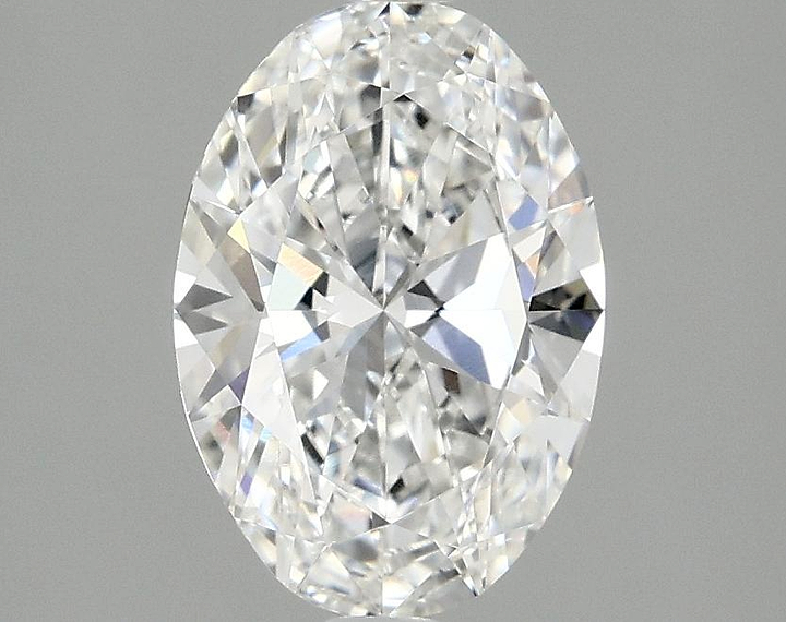 1.63 Carat Oval Shaped Ideal Cut VVS2 IGI Certified Lab Grown Diamond