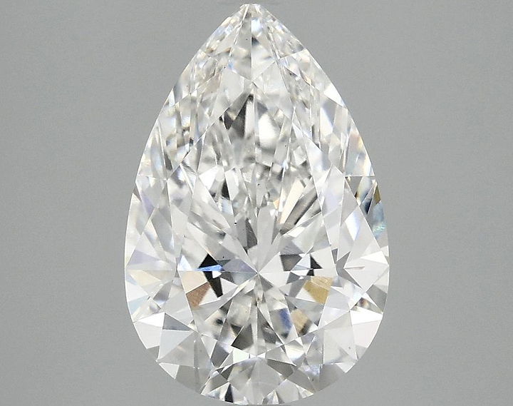 3.05 Carat Pear Shaped Excellent Cut VS1 IGI Certified Lab Grown Diamond