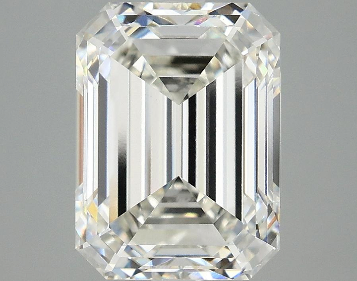 4.03 Carat Emerald Shaped Excellent Cut VVS2 IGI Certified Lab Grown Diamond
