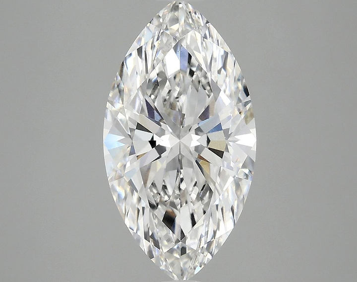 3.08 Carat Marquise Shaped Excellent Cut VS1 IGI Certified Lab Grown Diamond