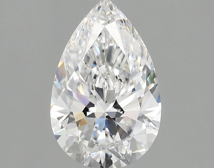 1.01 Carat Pear Shaped Ideal Cut VVS2 IGI Certified Lab Grown Diamond