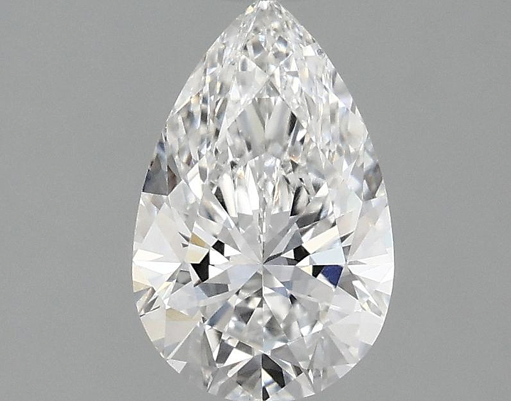 1.02 Carat Pear Shaped Ideal Cut VVS2 IGI Certified Lab Grown Diamond