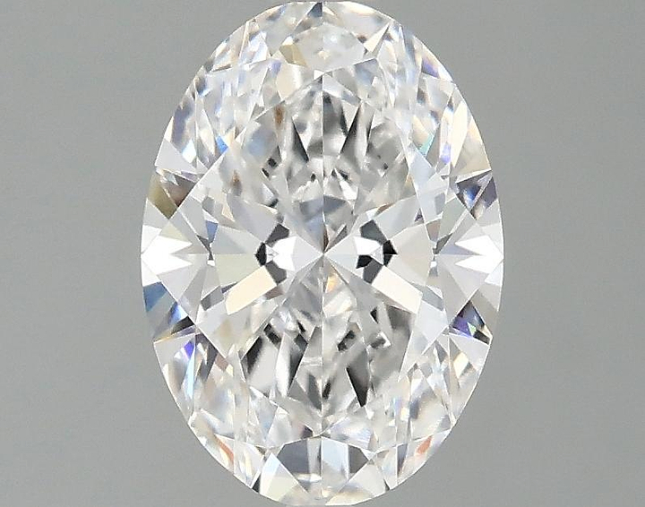 1.58 Carat Oval Shaped Ideal Cut VVS2 IGI Certified Lab Grown Diamond