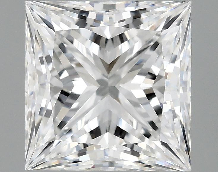 2.1 Carat Princess Shaped Ideal Cut VVS2 IGI Certified Lab Grown Diamond