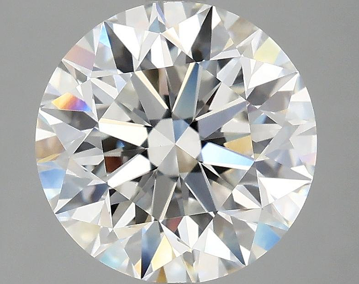 2.98 Carat Round Shaped Excellent Cut VVS2 IGI Certified Lab Grown Diamond