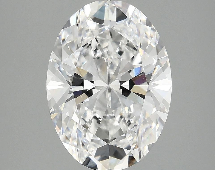 3.07 Carat Oval Shaped Excellent Cut VVS2 IGI Certified Lab Grown Diamond