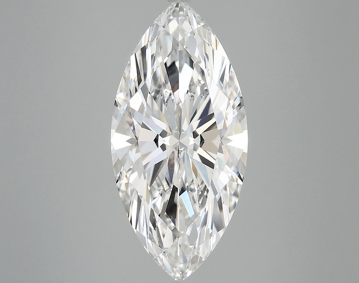 4.89 Carat Marquise Shaped Excellent Cut VVS2 IGI Certified Lab Grown Diamond