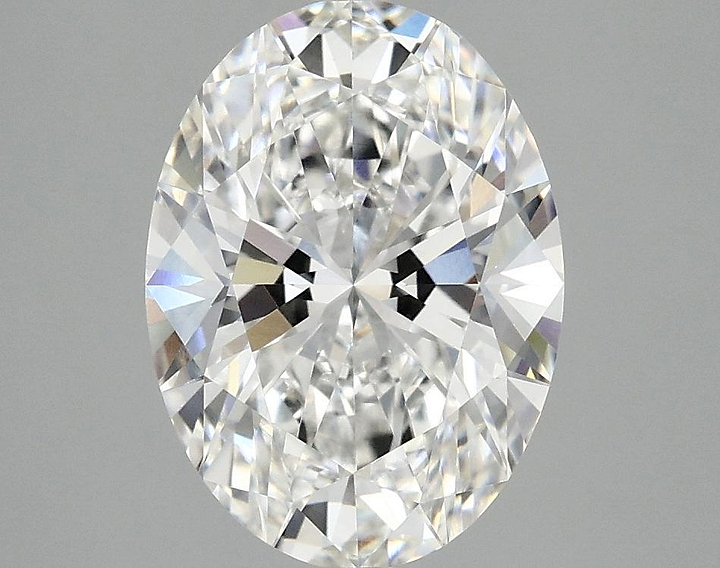 3.05 Carat Oval Shaped Excellent Cut VVS2 IGI Certified Lab Grown Diamond