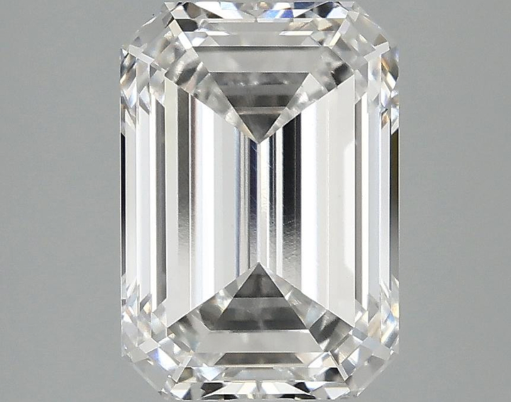 3.1 Carat Emerald Shaped Ideal Cut VS1 IGI Certified Lab Grown Diamond