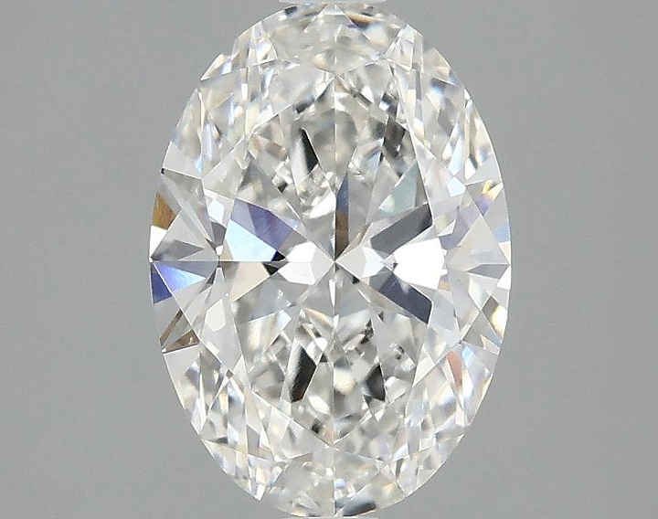 2.0 Carat Oval Shaped Ideal Cut VVS2 IGI Certified Lab Grown Diamond