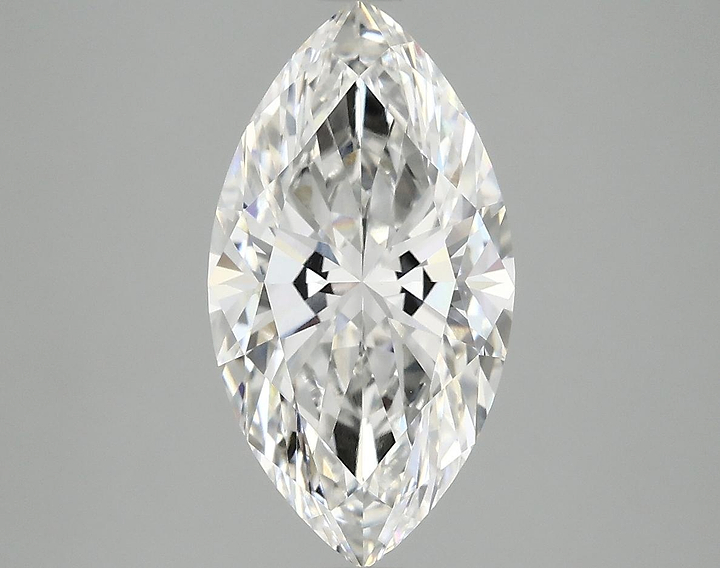 3.03 Carat Marquise Shaped Excellent Cut VVS2 IGI Certified Lab Grown Diamond