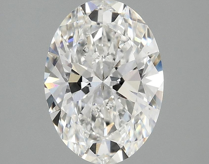 2.07 Carat Oval Shaped Ideal Cut VVS2 IGI Certified Lab Grown Diamond