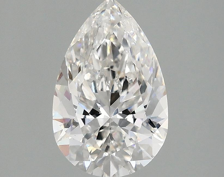 1.54 Carat Pear Shaped Ideal Cut VS1 IGI Certified Lab Grown Diamond
