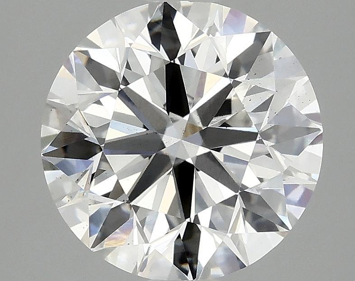 3.1 Carat Round Shaped Excellent Cut SI1 IGI Certified Lab Grown Diamond