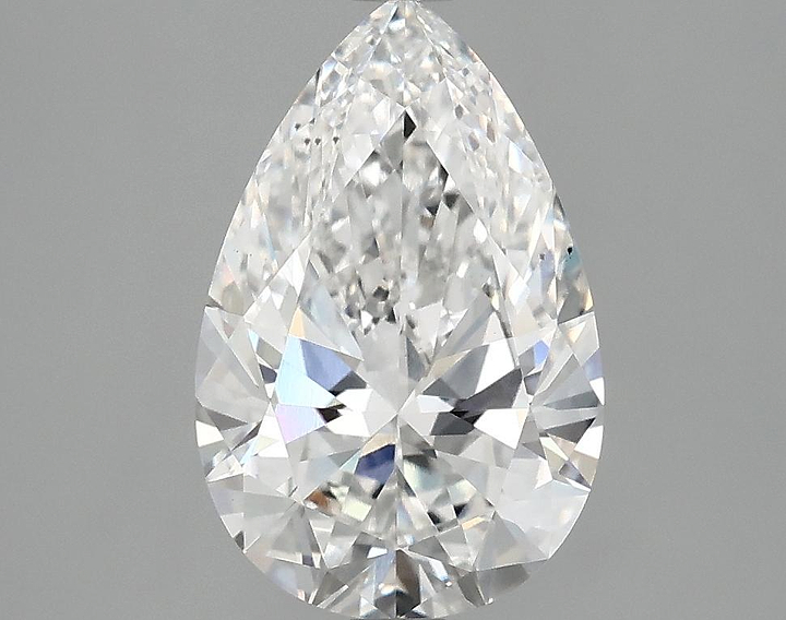 2.51 Carat Pear Shaped Excellent Cut VS2 IGI Certified Lab Grown Diamond